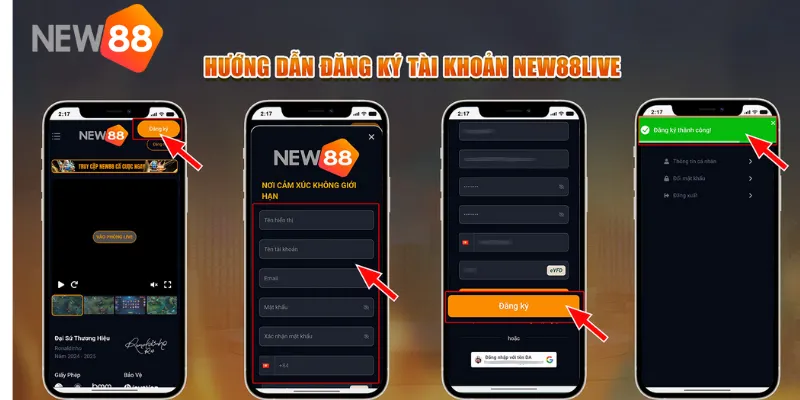 Hướng dẫn các bước tham dự meaga live